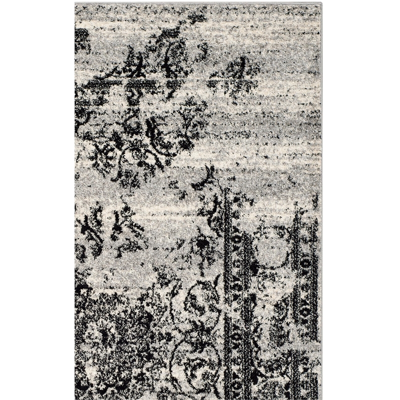 Hawthorne Collection Silver Area Rug - 5'1
