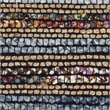 Hawthorne Collection Blue Contemporary Rug - Runner 2'3