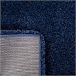 Hawthorne Collection Navy Shag Rug - 5'1