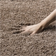 Hawthorne Collection Navy Shag Rug - Runner 2' x 4'