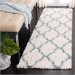 Hawthorne Collection Ivory Shag Rug - 2'3