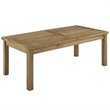 Hawthorne Collection 8-Piece Solid Teak Wood Patio Sofa Set in Natural/White