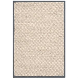 Hawthorne Collection 4' X 6' Power Loomed Sisal Rug