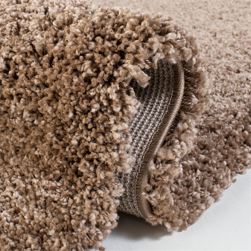 Hawthorne Collection 4' X 6' Power Loomed Rug in Dark Gray