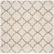 Hawthorne Collection 6' X 9' Power Loomed Rug in Ivory and Gray