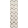 Hawthorne Collection 8' X 10' Power Loomed Rug in Ivory and Gray