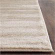 Hawthorne Collection 4' X 6' Power Loomed Rug in Creme