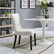 Hawthorne Collection Dining Side Chair in Beige