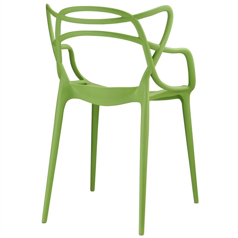 Hawthorne Collection Dining Arm Chair in Green