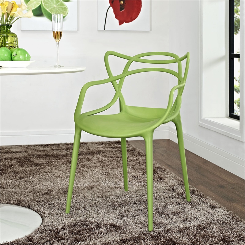 Hawthorne Collection Dining Arm Chair in Green
