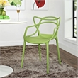 Hawthorne Collection Dining Arm Chair in Green
