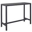 Hawthorne Collection Patio Pub Table in Espresso