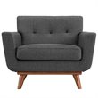 Hawthorne Collection Accent Chair in Gray (Set of 2)