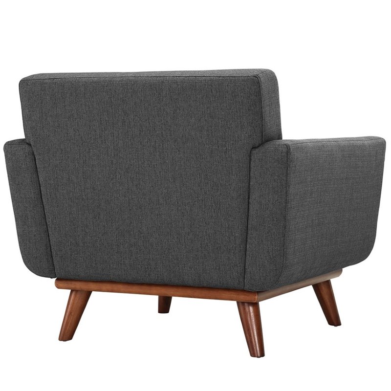 Hawthorne Collection Accent Chair in Gray (Set of 2)
