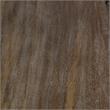 Hawthorne Collections Round Wood Coffee Table in Gray Wash/Espresso