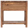 Avalon Mid-Century Modern Sheesham Wood End Table With Drawer