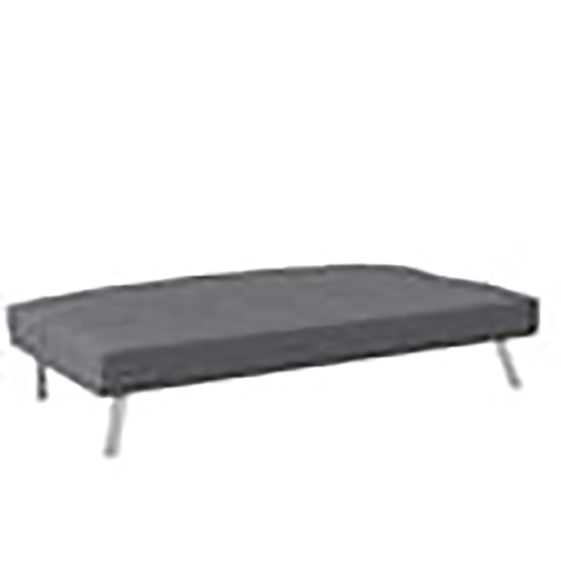 Hawthorne Collections Tufted Contemporary Fabric Sleeper Sofa in Charcoal