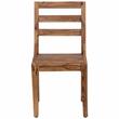 Avalon Mid-Century Modern Sheesham Dining Chair in Natural (Set of 2)