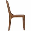 Avalon Mid-Century Modern Sheesham Dining Chair in Natural (Set of 2)