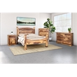 Hawthorne Collections Solid Wood Natural Bed King Size 58