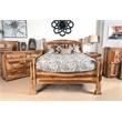 Hawthorne Collections Solid Wood Natural Bed King Size 58