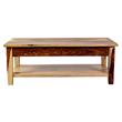 Sante Fe Solid Sheesham Wood Coffee Table w/ Drawer