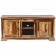 Hawthorne Collections Solid Wood Brown TV Stand Rectangular 64