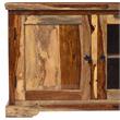 Hawthorne Collections Solid Wood Brown TV Stand Rectangular 64