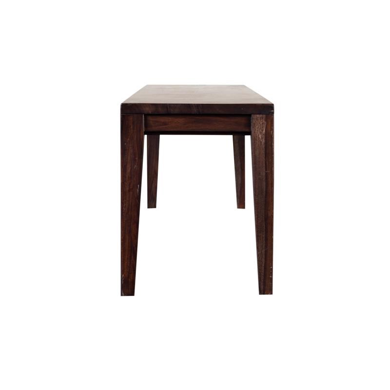 Hawthorne Collections Solid Sheesham Wood Dining Bench - Gray