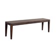 Hawthorne Collections Solid Sheesham Wood Dining Bench - Gray