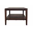 Hawthorne Collections Solid Sheesham Wood Coffee Table - Gray