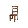 Hawthorne Collections Sante Fe Wood Ladderback Dining Chair in Brown (Set of 2)