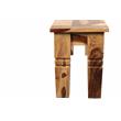 Hawthorne Collections Solid Sheesham Wood Natural Dining Bench Rectangular Handcrafted 54
