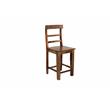 Hawthorne Collections Sante Fe Sheesham Wood Counter Chair in Brown (Set of 2)