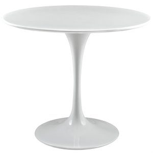 Hawthorne Collections 36&quot Round Dining Table in White