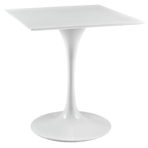Hawthorne Collections 28&quot Square Dining Table in White