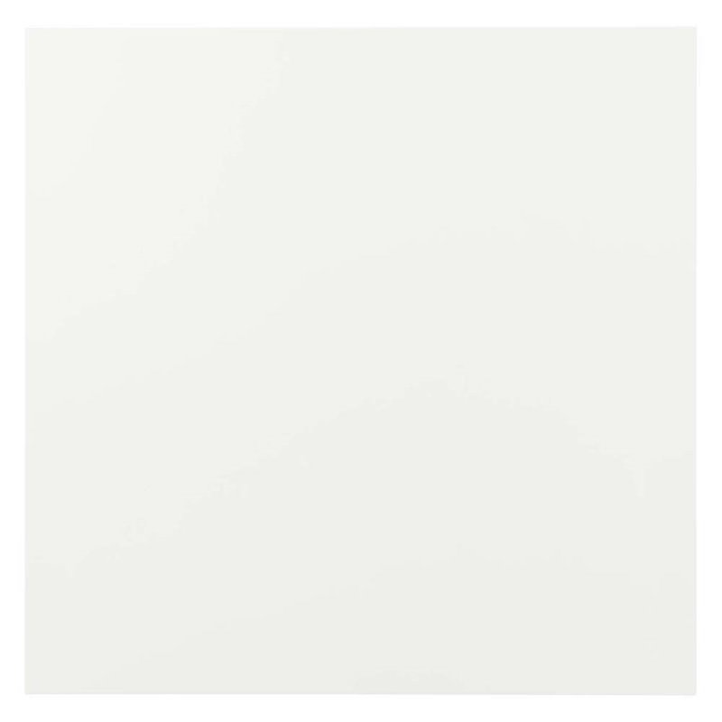 Hawthorne Collections MDF White and Gold Dining Table Square Scratch Resistant 35.5