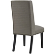 Hawthorne Collections Dining Chair in Granite (Set of 2)