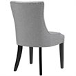 Hawthorne Collections Fabric Light Gray Dining Chair Set of 4