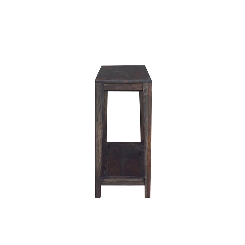 Hawthorne Collections Fall River Solid Sheesham Wood Console Table - Brown