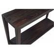 Hawthorne Collections Fall River Solid Sheesham Wood Console Table - Brown