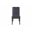 Hawthorne Collections Enna Solid Wood Dining Chair in Gray (Set of 2)