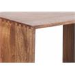 Hawthorne Collections Portola Solid Acacia Wood Bookcase - Brown