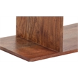 Hawthorne Collections Portola Solid Acacia Wood Bookcase - Brown