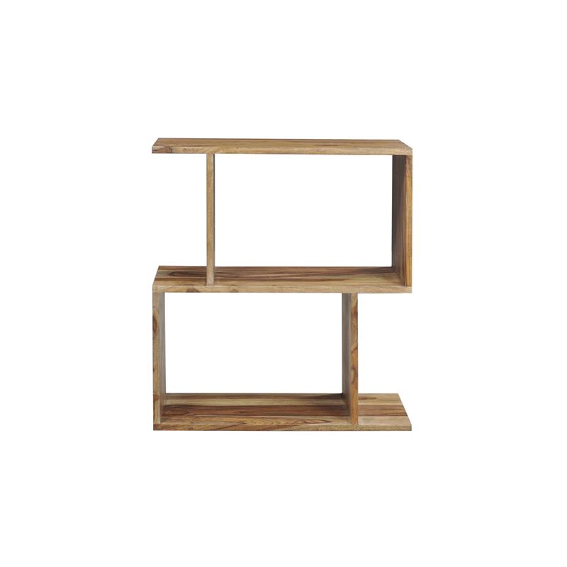 Hawthorne Collections Avalon Solid Sheesham Wood Bookcase - Natural