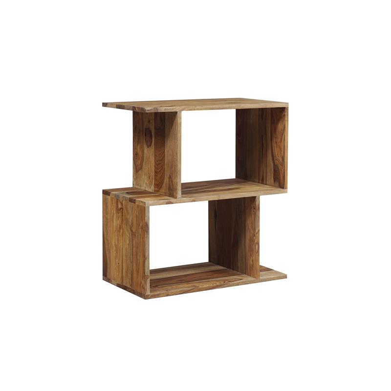 Hawthorne Collections Avalon Solid Sheesham Wood Bookcase - Natural