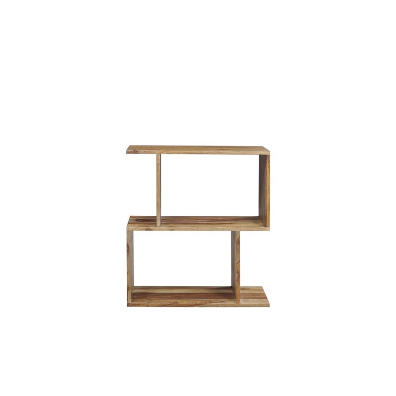Hawthorne Collections Avalon Solid Sheesham Wood Bookcase - Natural
