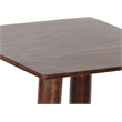 Hawthorne Collections Portola Solid Acacia Wood End Table - Brown