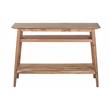 Hawthorne Collections Portola Solid Acacia Wood Console Table in Natural