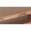 Hawthorne Collections Portola Solid Acacia Wood Console Table in Natural